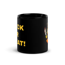 Load image into Gallery viewer, TRICK OR TREAT DUCK BLACK GLOSS MUG
