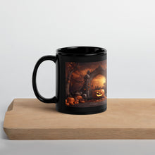 Load image into Gallery viewer, Great Pumpkin black Glossy Mug
