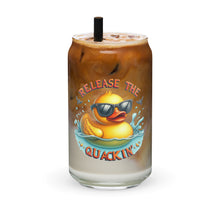 Load image into Gallery viewer, Release the Quackin Can-shaped glass
