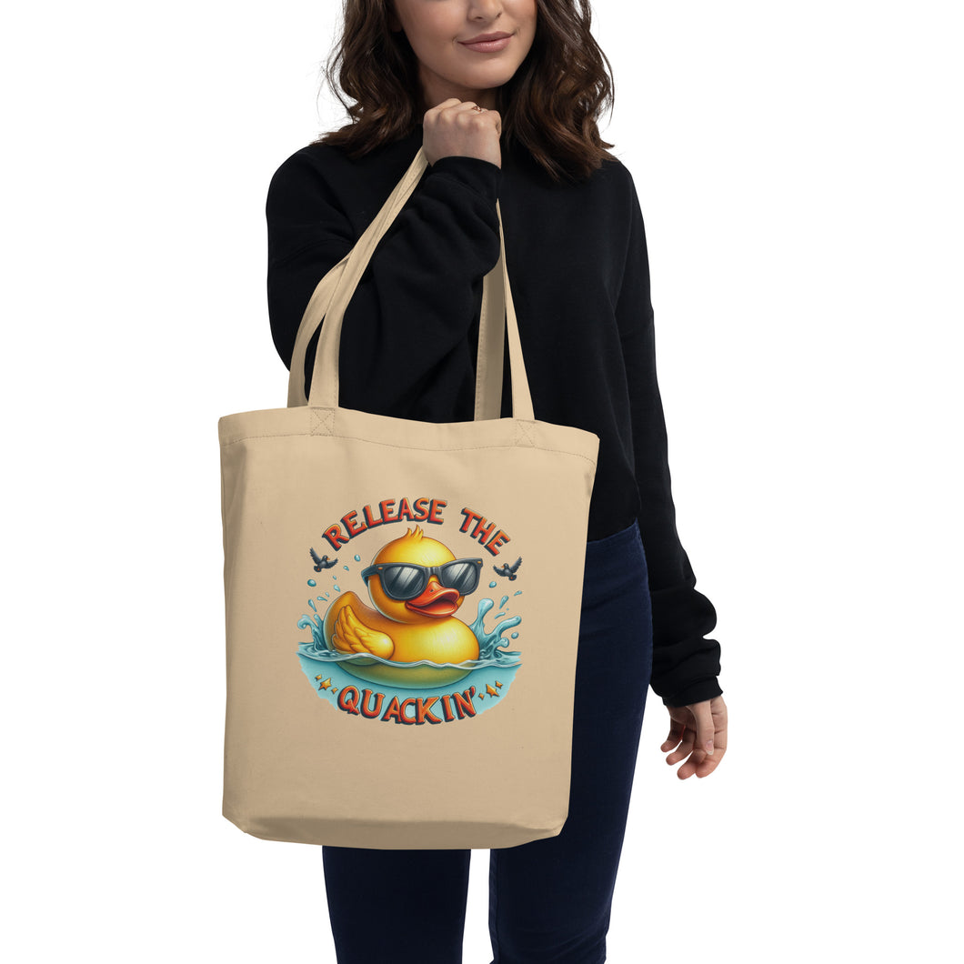 Release the Quackin Eco Tote Bag