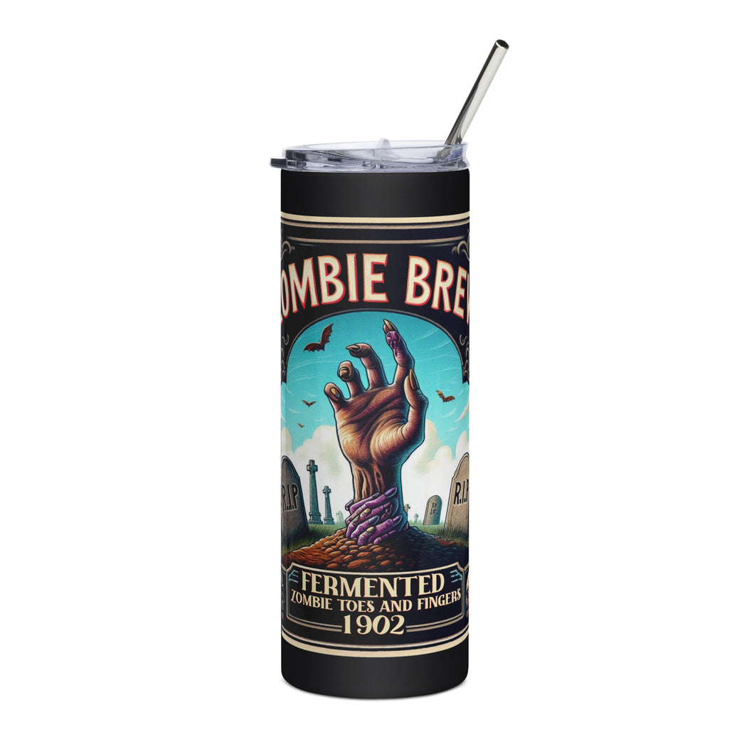 Zombie Brew stainless steel tumbler