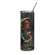 Load image into Gallery viewer, Halloween Dragon Stainless steel tumbler
