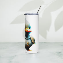 Load image into Gallery viewer, Armored Duckie stainless steel tumbler
