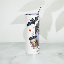 Load image into Gallery viewer, One Spooky Mama stainless steel tumbler
