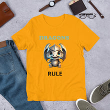 Load image into Gallery viewer, Dragons Rule unisex t-shirt
