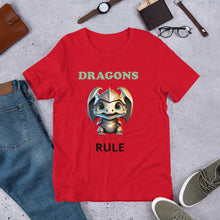 Load image into Gallery viewer, Dragons Rule unisex t-shirt
