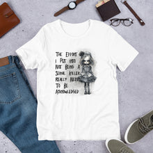 Load image into Gallery viewer, Little Murder Girl unisex t-shirt
