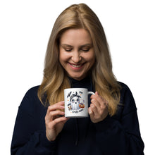 Load image into Gallery viewer, One Spooky Mama white glossy mug
