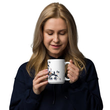 Load image into Gallery viewer, One Spooky Mama white glossy mug
